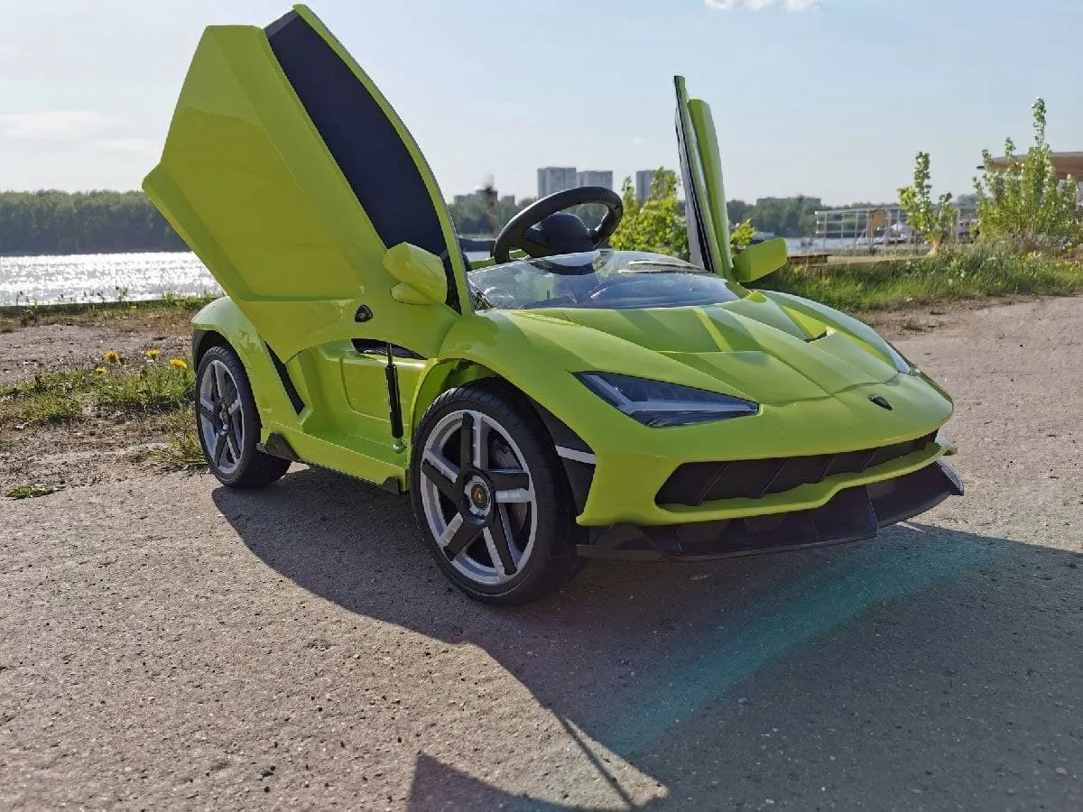 Машина на аккумуляторе для катания детей Lamborghini 6726R (зеленый) -  Компания «Flagman25.ru.com»