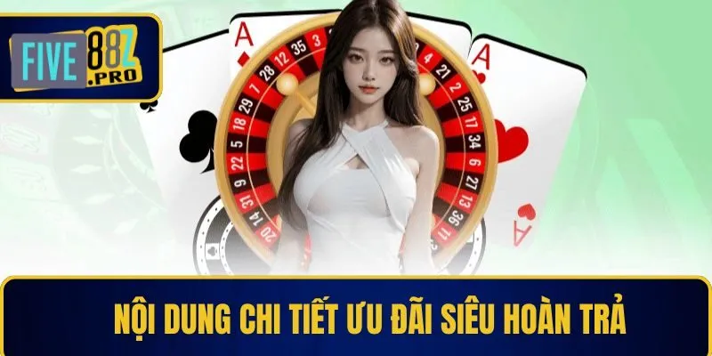 Nội dung chi tiết ưu đãi siêu hoàn trả